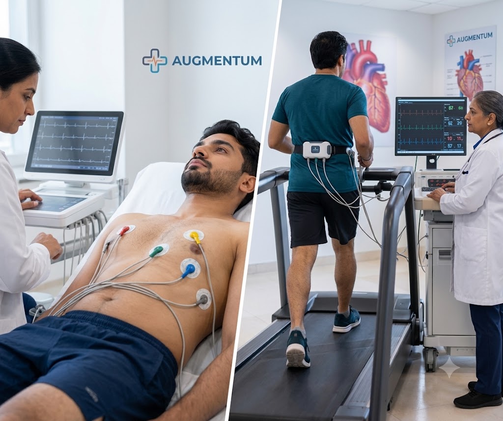 ECG and TMT Tests Measure Different Aspects of Heart Function